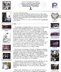 Former PTPI Artistic Ambassador Program.